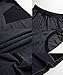 SoEnvy Men's Casual Harem Training Jogger Sport Short Baggy Pants (Large,Dark Gray)