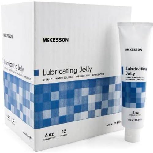 McKesson Sterile Lubricating Jelly 4 oz Tubes - Box of 12 image