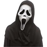 Fun World Child's Ghostface Mask, Officially Licensed mask as seen in the movie Scream Standard, White