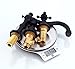 Greenspring Widespread 3pcs Oil Rubbed Bronze Widespread Roman Bathroom Faucet Vanity Sink Lavatory