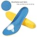 Shoe Insoles, Orthotic Insoles, Memory Foam Insoles Providing Great Shock Absorption and Cushion, Best Insoles for Men and Women for Everyday Use (S)