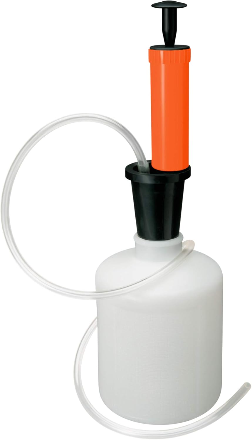 LIGO Portable Manual Oil Extractor Pump Light Weight Vacuum Fluid