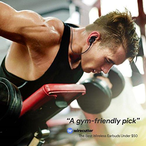 AUKEY Wireless Headphones, 3 EQ Sound Modes, aptX and Sweat-Resistant Nano Coating, Secure Fit Bluet - //coolthings.us