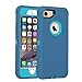 Co-Goldguard Case for iPhone 7 No Screen Heavy Duty for iPhone 8 Case Durable 3 in 1 Hard Cover Dust-Proof Shockproof Drop-Proof Scratch-Resistant Shell (Blue)