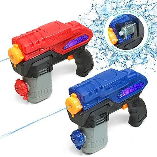 ArmoGear Electric Water Gun 2 Pack Battery Operated Super Water