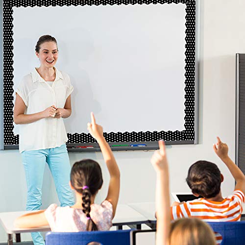 image for GMAOPHY Black Bulletin Borders Stickers, 80 ft Back-to-School Decorati
