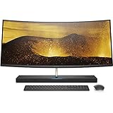 Ordinateur tout-en-un incurvé HP 34 Envy avec Amazon Alexa, Intel Core i7-8700T, NVIDIA GeForce ...