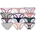 Beyond Intimates Women's Bikini Panties Assorted Prints 12 Pack, Medium