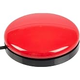 AbleNet Big Buddy Button Red Switch - Large Tactile Assistive Technology Adaptive Switch Device for Accessibility - Product #56100