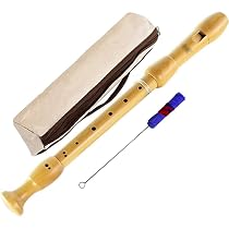 Qqmora Flûte à bec 8 trous Enregistreur Soprano détachable à 8 trous Qqmora Flûte à bec 8 trous Enregistreur Soprano détachable à 8 trous