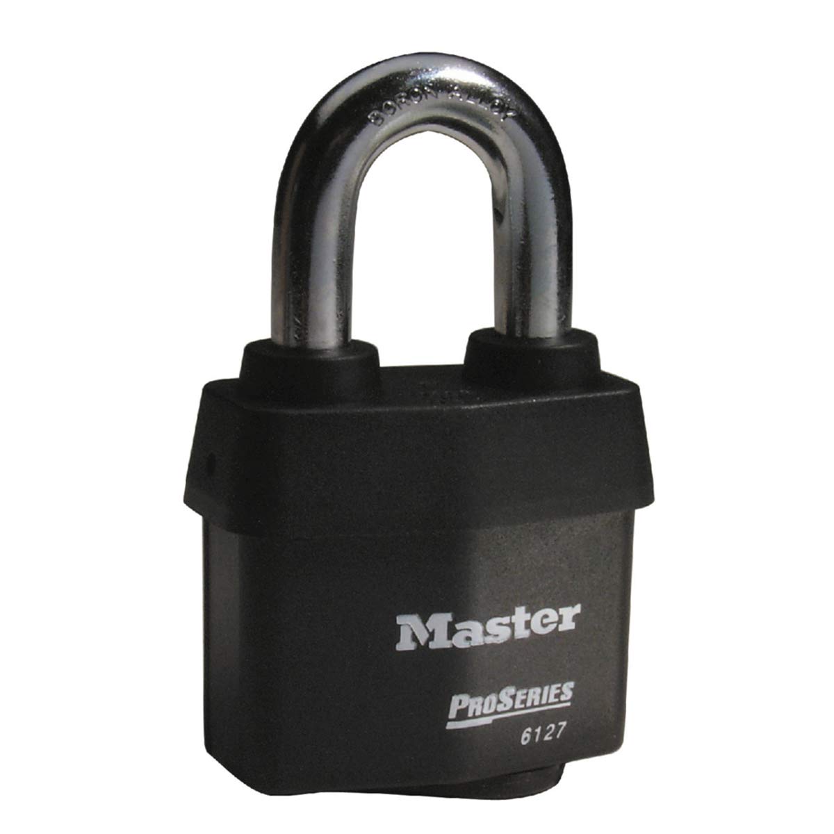 MASTER LOCK Heavy Duty Weatherproof Padlock [CEN Insurance Approved] [Key] [Outdoor] 6127EURD – for Transportation and Industrial Applications