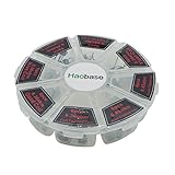 Haobase 48Pcs Prebuilt Coils In Ferris Wheel Box 0.36ohm 0.4ohm 0.45ohm 0.5ohm 0.85ohm