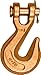 10 Pack of Grade 70 Clevis Grab Hooks 3/8