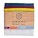 Reusable Produce Bags - Washable Eco Friendly Mesh Sacks Set of 9 or 10 - Replace Plastic + Preserve Fruit! (Premium Grocery and Vegetable Storage Bags) (Polyester Mesh, Set of 9 Mixed)