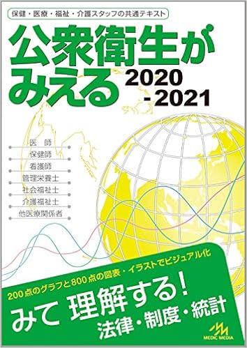 公衆衛生がみえる 2020-2021 の本の表紙
