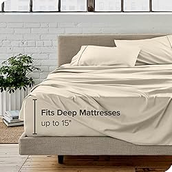 Bare Home Queen Sheet Set - Luxury 1800 Ultra-Soft