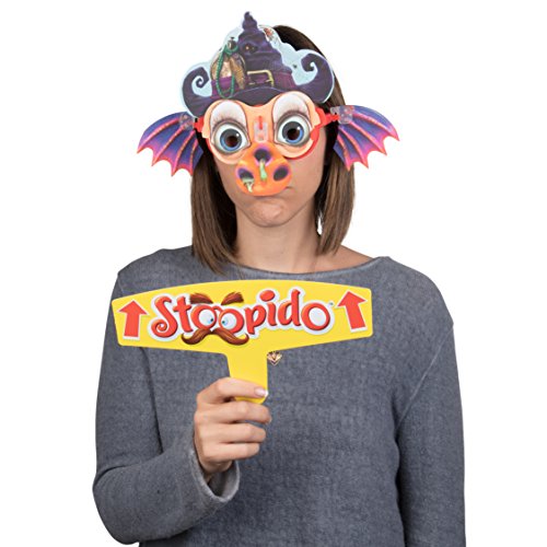 Stoopido - the Game of 1000 Silly Faces - Includes 25 Double-Sided Face Masks for Endless Combinations - Ages 6+