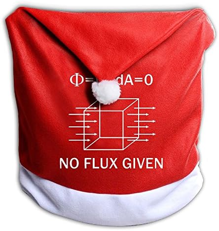 XING CAN Christmas Chair Covers No Flux Given Soft Comfort Santa Hat Dining Chair Covers Christmas Party Decoration