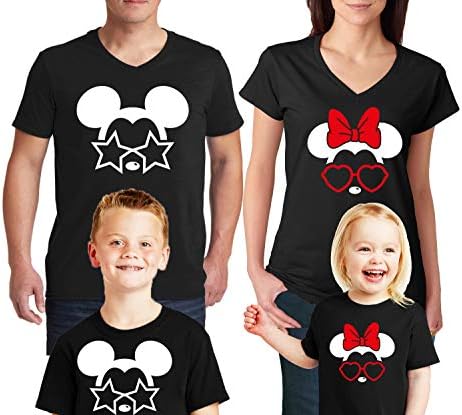 Natural Underwear Family Vacation Mickey Minnie Mouse T Shirt Dad Mom Youth Kids