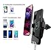 Car Cell Phone Holder, MeanLove Gravity Auto-clamping Air Vent Car Mount Holder with Wireless Charging Function for iPhone X / 8 / 8 Plus , Samsung Galaxy S7/ S7 Edge/ S8/ S8 Plus (New Style)