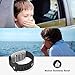 EmeTerm Relieve Nausea Electrode Stimulator Morning Sickness Motion Travel Sickness Vomit Relief Rechargeable No Gel Drug Free Wrist Bands Without Side Effects (Black-2019)