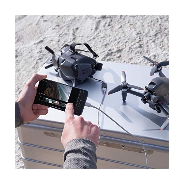 DJI FPV Combo + Care Refresh (Auto-activated) - First-Person View Drohne Flycam Quadrocopter UAV, OcuSync 3.0 HD… – Bild 6
