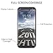 2-Pack LeKu [Case Friendly] Galaxy S8 Screen Protector,Full Coverage,Fit for Ottherbox/Spigen/Supcase/Caseology Samasung Galaxy S8 Case - Crystal Clear