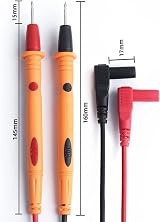 Dolaso 1 Pair Multimeter Test Leads 1M CAT III 1000V 10A with Crocodile Clips view 4