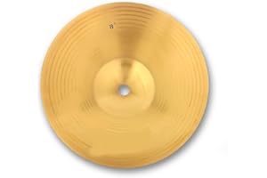 Brass Drum Cymbal, 8inch Splash Cymbal Musical Instrument for Drum Set