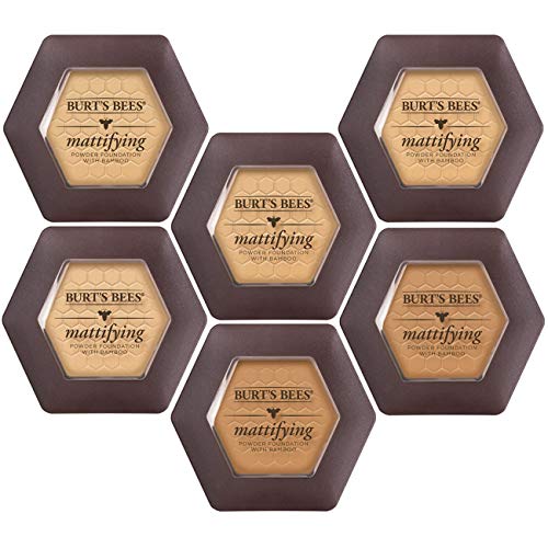 BURT’S BEES 100% NATURAL MATTIFYING POWDER FOUNDATION, BARE – 0.3 OUNCE