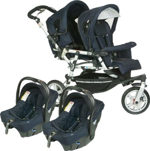 poussette powertwin pro 2 coques strata