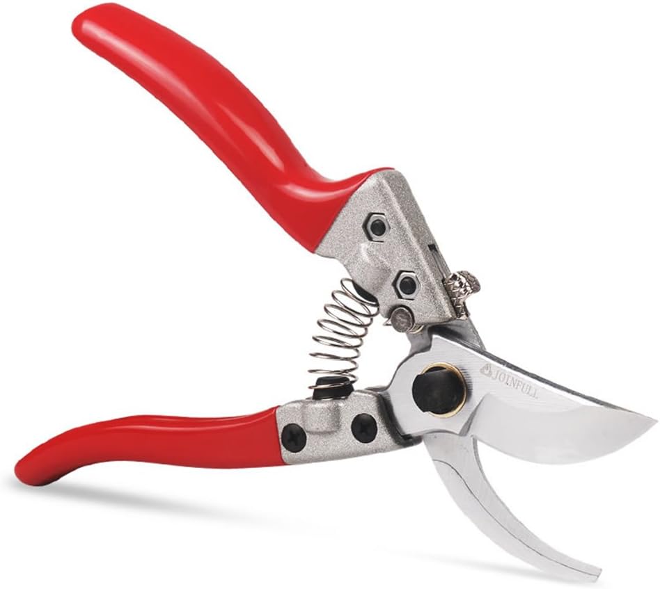 Professional Sharp Bypass Pruning Shears, Japanese SK-5 Steel Blade, Imported Spring, Razor Sharp Tree Rose Trimmers, Plant Secateurs, Hand Pruners, Garden Shears, Lightweight Clippers For Gardening