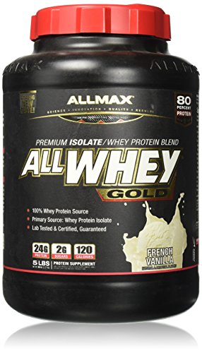 ALLMAX Nutrition Allwhey Gold Vanilla Vanilla -- 5 lbs