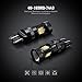 SiriusLED Super Bright White and Amber Switchback 3030 Chipset SMD LED Bulbs with Projector for Car Turn Signal Lights DRL 7440 7441 7443 7444 992