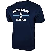 Icon Sports Mens Tottenham World Soccer Team Graphic Print Short Sleeve Cotton T-Shirt