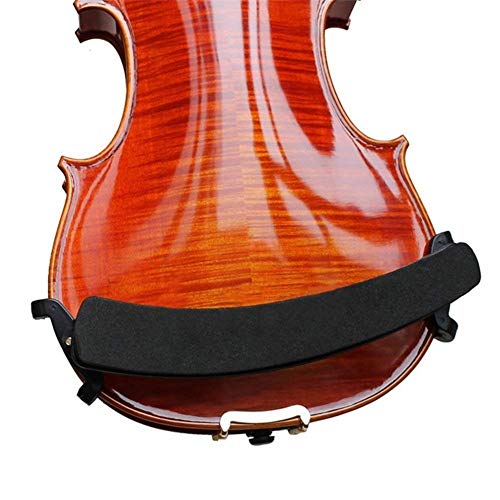 NANYI Violin Shoulder Rest for 3/4-4/4 size, Collapsible and Height Adjustable Feet, Violin universal Type Violin Parts soft easy to use, High strength sponge (Black) - Thumbnail 4