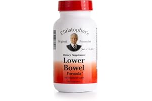 Christopher's Original Formulas Lower Bowel Cleanse Formula Capsules - Herbal Laxative Colon Cleanse and Gut Cleanse 100 ct.