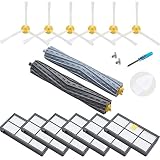 Loveco 800 & 900 Series Replacement Parts Kit for 860 870 880 890 960 980 990 Vacuum Cleaner,6 Filter,6 Side Brush,1 Debris Extractor in The Accessory Kit