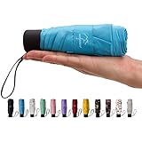 NOOFORMER mini Travel sun&rain Umbrella - Lightweight Compact Parasol Umbrellas with 95% UV Protection for Men Women Multiple