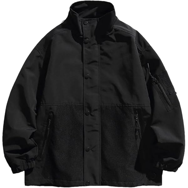 XYXIONGMAO Windbreaker Techwear Zipper Clothes Casual