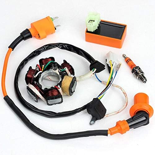 Racing Ignition Coil CDI Regulator Rectifier Relay ATV 150cc 200cc 250cc 125c GY6 Spark Plug Ignition System coil Set