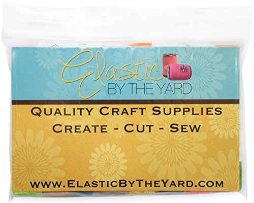 Grab Bag 10 Yards - FOE - 5/8 Fold Over Elastic - Solid Color