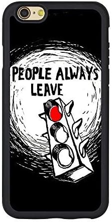 One Tree Hill People Always Leave Black TPU Phone Case for Iphone 6