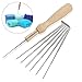 NUOLUX 7pcs Felting Needles Set with Handle Wool Felt Tool Felting Starter Kit