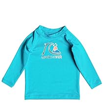 Quiksilver Baby Rash Guard Bubble Long Sleeve Hawaiian Ocean, 12 months