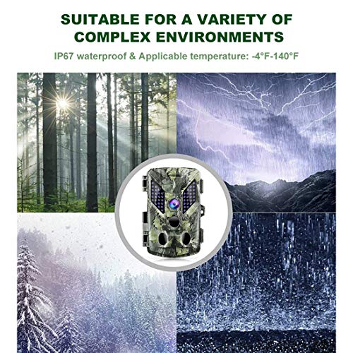 6 Cameras+Activated+Wildlife+Surveillance+Mounting