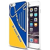 NHL HOCKEY ST Siant Louis Blues Logo, , Cool iPhone 6 Plus (6+ , 5.5 Inch) Smartphone Case Cover Collector iphone TPU Rubber Case White [By PhoneAholic]