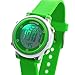 Better line Digital Kids Watch Band with Hourly Chime, Stopwatch, Daily Alarm & Calendar, Water Resistant 30M (Green)