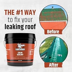 Liquid Rubber Color Sealant - Multi-Surface Leak