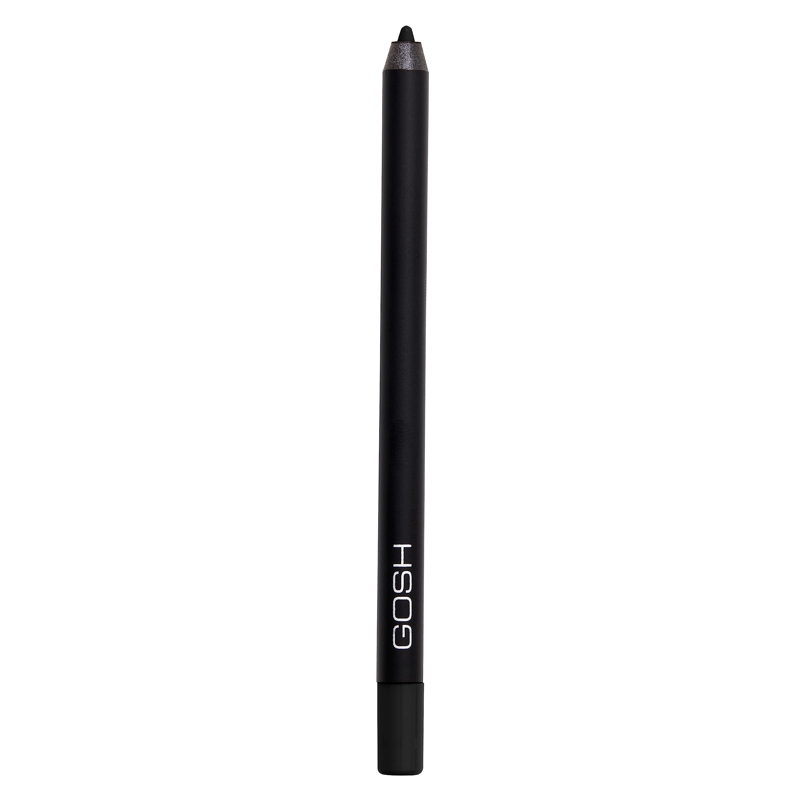 GOSH Eyeliner "Velvet Touch" I Waterproof Eyeliner & Kajal I Soft & Creamy Eye Pencil I Highly Pigmented, Longlasting & Transferproof I Vitamin E & Jojoba Oil I Vegan & Perfume-free I Black Ink